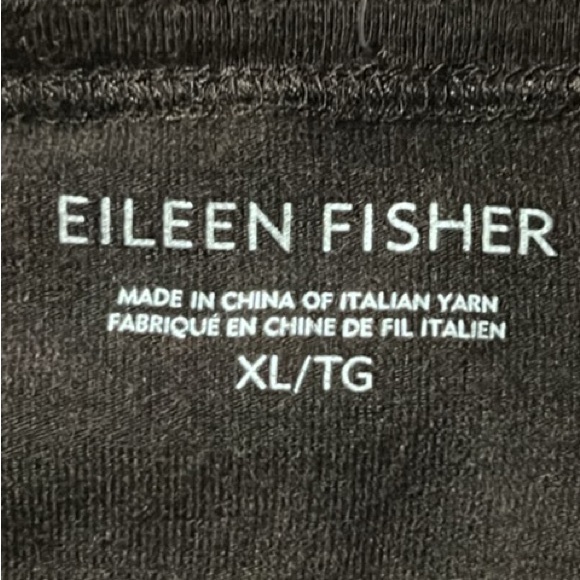 Eileen Fisher, 95% Viscose, Loungewear, Scoop Neckline Dress,Heather Burgundy,XL - Picture 5 of 6